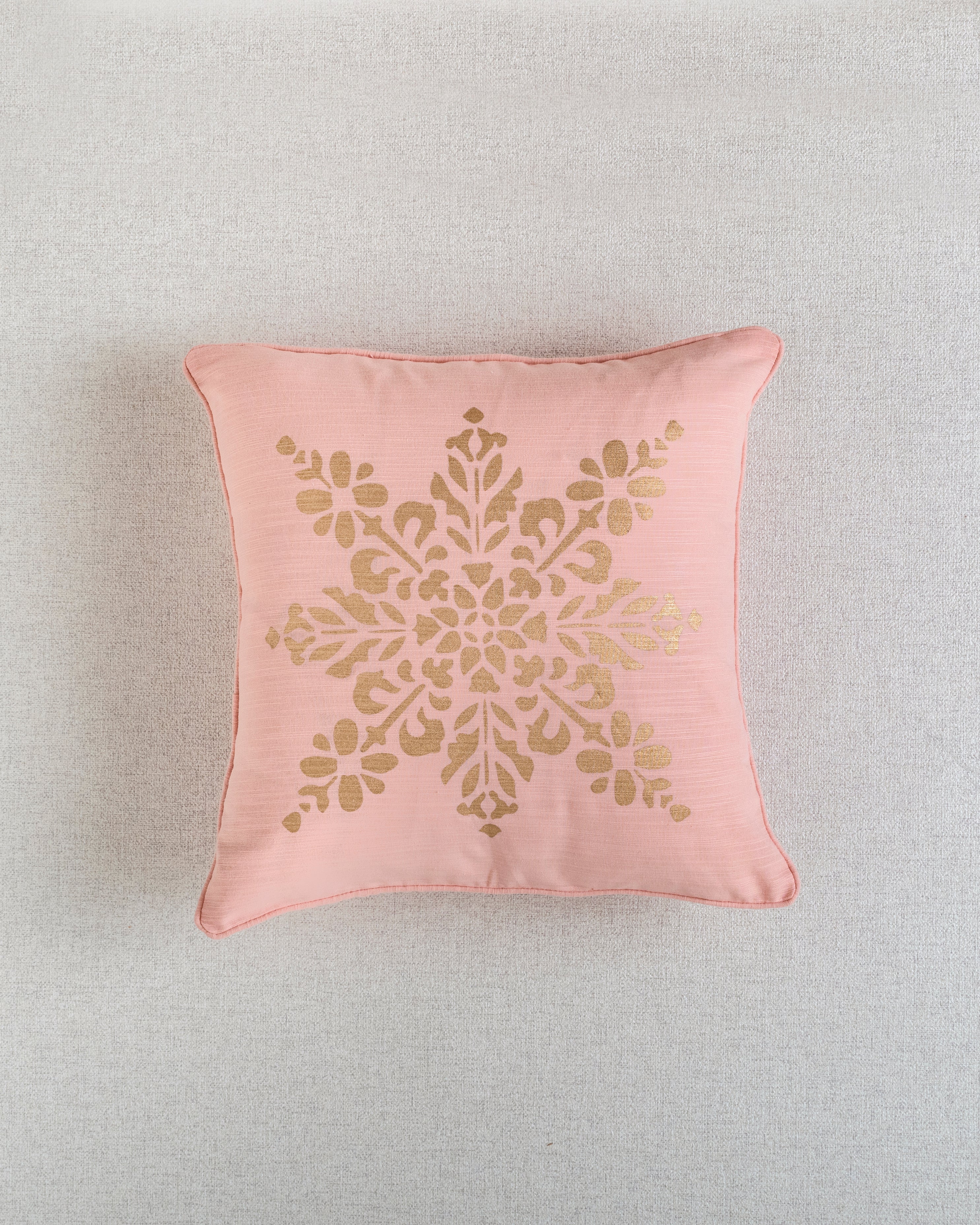 Sparkler Pale Pink Cushion cover
