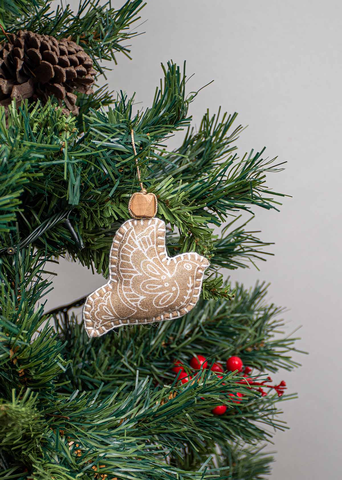 Dove  Christmas Bauble