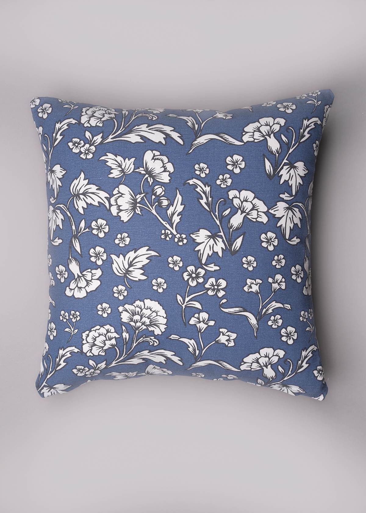 Marigold Cushion Cover - Royal Blue