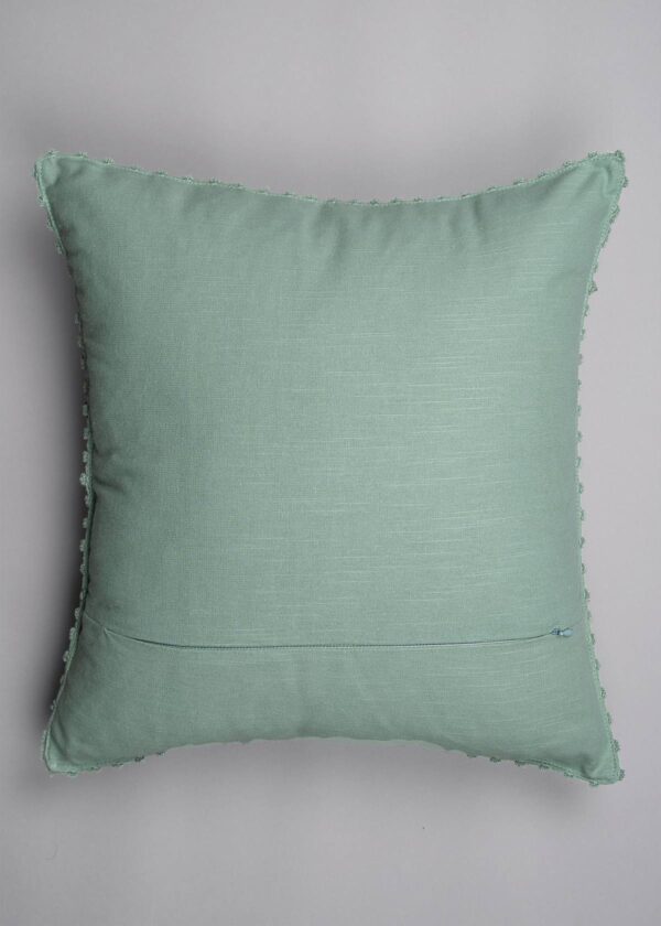Solid Cotton Cushion Cover - Sage Green