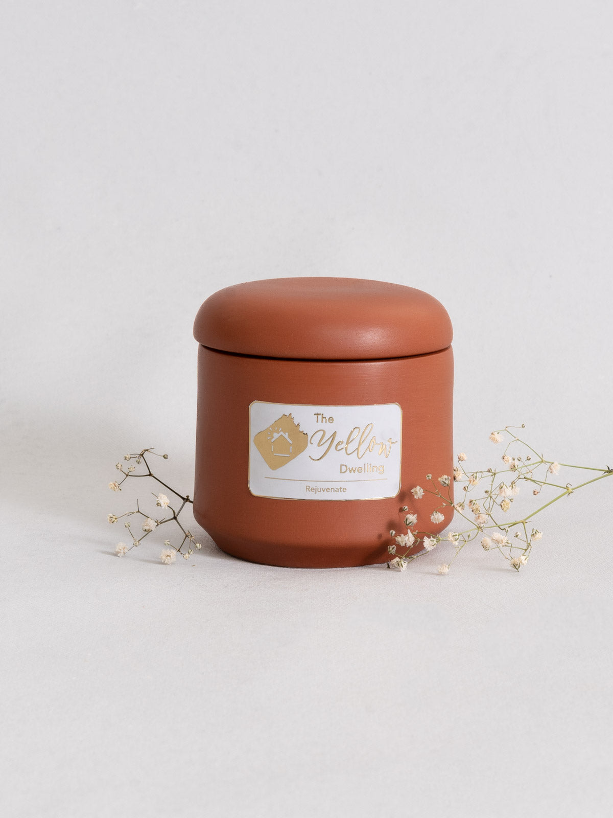 Rejuvenate Scented Candle In Terracotta