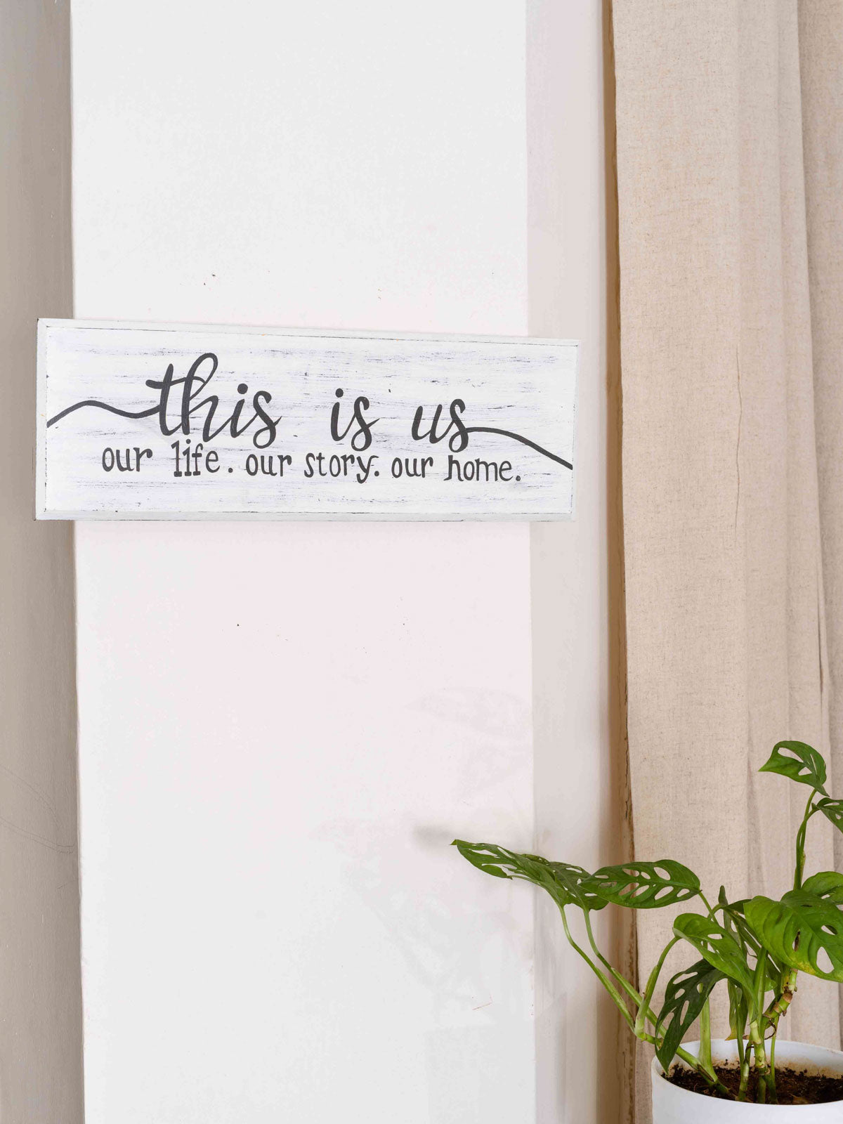 This Is Us - White Distressed