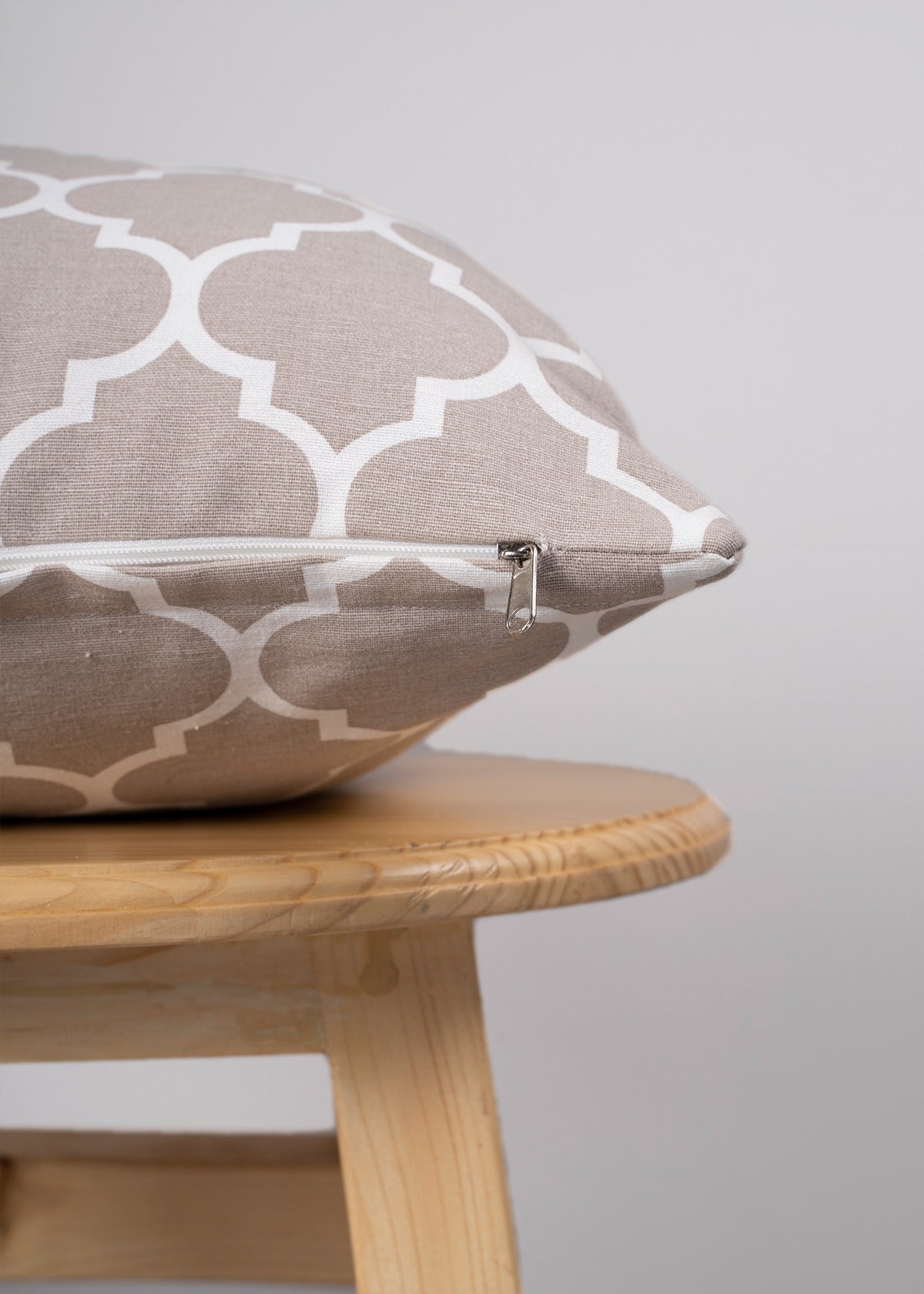 Grey trellis outlet cushions