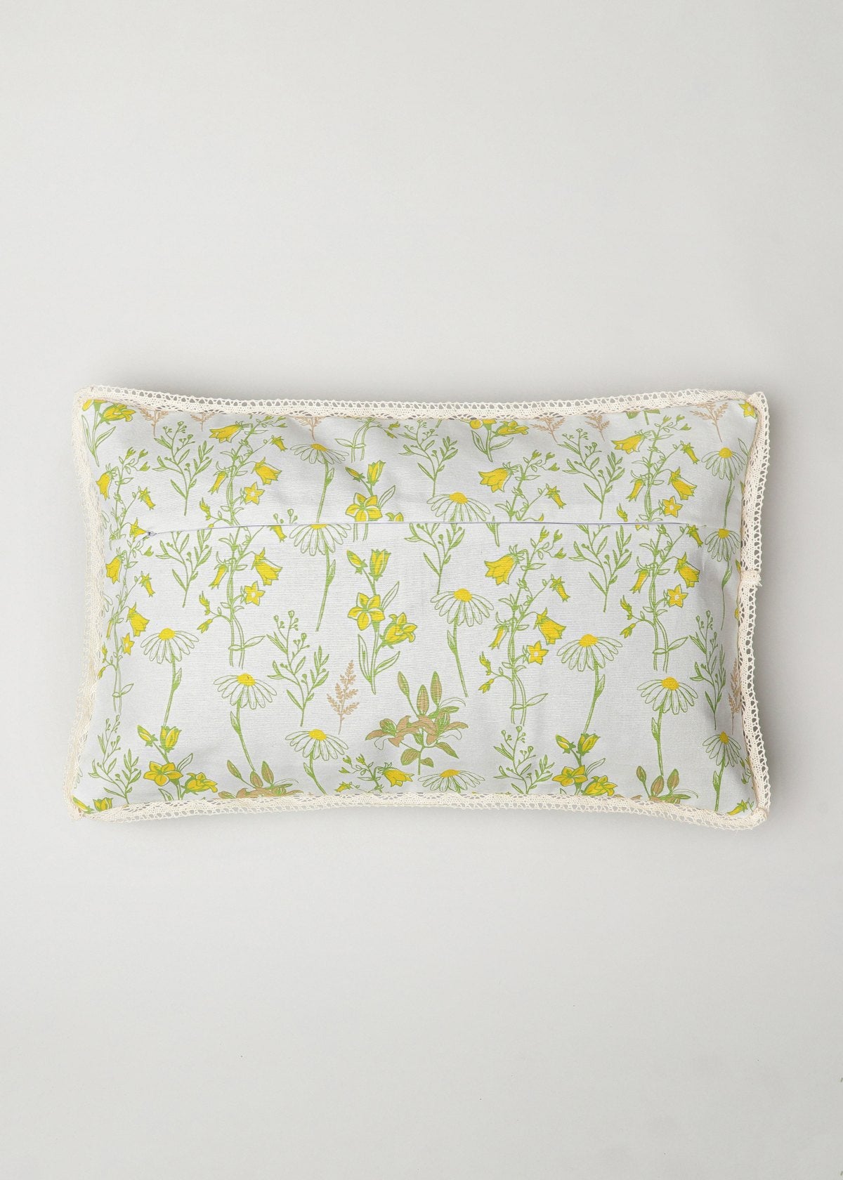 Tulip Garden Printed Cotton Cushion Cover - Multicolor
